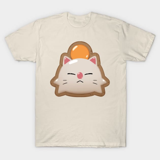 Moogle Cookie T-Shirt by asrielle